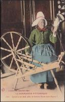 Normandian folklore, spinning wheel