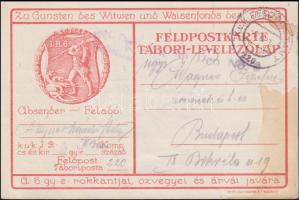 Feldpostkarte infantry regiment nr. 6. (fl)