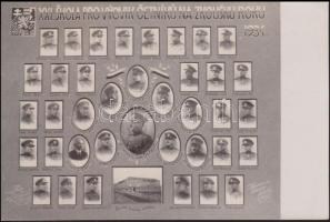 Gendarmerie school graduates in Ungvár 1934 (fl)