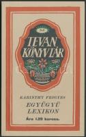 Tevan könyvtár: Karinthy együgyü lexikon reprint kiadás