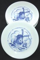 6 személyes jelzett Bavaria porcelán süteményes tányér készlet / Bavaria chinaware cake plate set