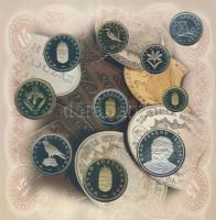 1998. 50f-200Ft 10klf db, benne 2klf 100Ft és 200Ft Ag "Deák" + 1db 100Ft "1848-49-es...