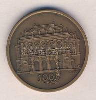 1984. "Az újjáépült Operaház" Br emlékérem szign.: B.GY. T:2