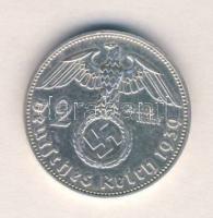 Német 3. Birodalom 1939J 2M Ag "Hindenburg" T:2 German Third Reich 1939J 2 Marks Ag "Hindenburg" C:XF