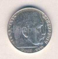 Német 3. Birodalom 1939J 2M Ag "Hindenburg" T:2
German Third Reich 1939J 2 Marks Ag "...