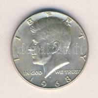 USA 1968D 1/2$ Ag "Kennedy" T:2-
USA 1968D 1/2 dollar ag "Kennedy" C:VF