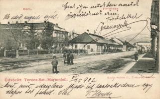 Turócszentmárton main street