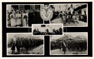 Losonc entry of the Hungarian troops