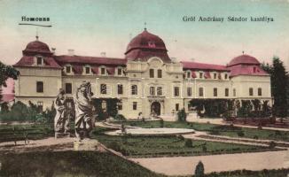 Homonna Andrássy castle (EK)
