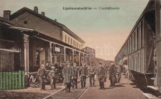 Liptószentmiklós railway station