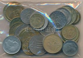 Görögország 30db-ból álló vegyes fémpénz tétel T:2,2-,3 Greece Drachma coins, all 30pcs C:XF,VF,F