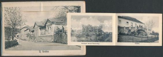 Vihnyefürdő spa thick leporellocard