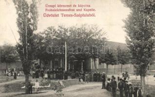 Temesszépfalu chapel, Corpus Christi day