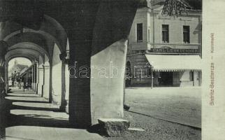 Beszterce arcades, the shop of Carl Lebküchner (Rb)