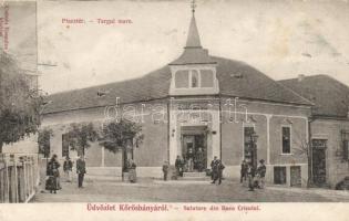 Kőrösbánya the shop of Cotioiu Romulus (Rb)