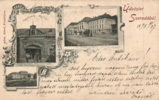 1898 Csíkszereda with railway station (EK)