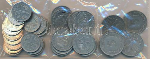 NSZK 1960,70,80-as évek 1M (16x) + 2M (11x) + 5M (5x) T:2,2- GFR 1960s,70s,80s 1 Mark (16x) + 2 Mark (11x) + 5 Mark (5x) C:XF,VF