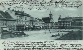 1898 Kolozsvár main square