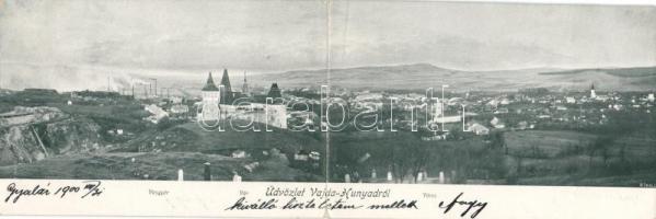 Vajdahunyad with iron works panoramacard