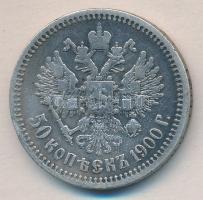 Oroszország 1900. 50k Ag "II. Miklós" T:3
Russia 1900. 50 Kopeks Ag "Nicholas II&quot...
