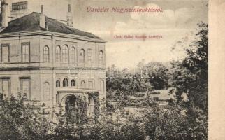 Nagyszentmiklós Nákó castle (EK)