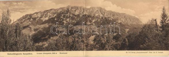 Királykő (Königstein) panoramacard