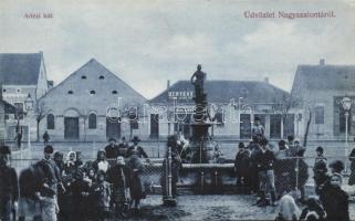 Nagyszalonta fountain