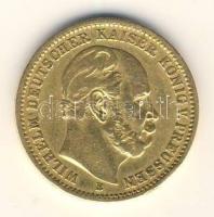 Német Államok / Poroszország 1873B 20M Au "I. Vilmos" Hannover T:2- ph.
German States / Pr...