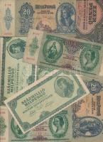 1936-1946. Vegyes pengő tétel, összesen 102db T:II,II-,III