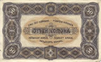 1920. 50K "Orell Füssli Zürich" (2x) T:II,II-