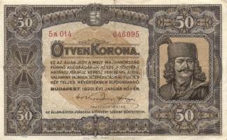 1920. 50K "Orell Füssli Zürich" (2x) T:II,II-