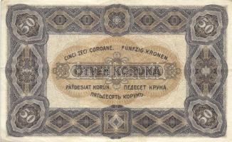 1920. 50K "Orell Füssli Zürich" (2x) T:II,II-