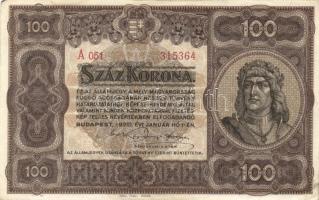 1920. 100K "Orell Füssli Zürich" (2x) T:II