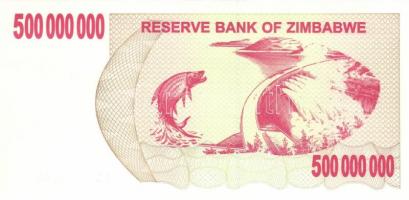 Zimbabwe 2007. 100$ (2x) + 2008. 500.000.000$ (6x) egymáshoz közeli sorszámokkal T:I
Zimbabwe 2007. ...