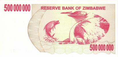 Zimbabwe 2007. 100$ (2x) + 2008. 500.000.000$ (6x) egymáshoz közeli sorszámokkal T:I
Zimbabwe 2007. ...
