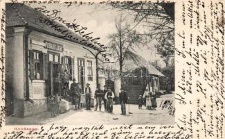 Kovászna the shop of Jenő Puskás