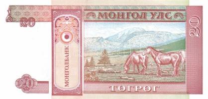 Mongólia 2002-2007. 10M, 20M, 50M, 5T, 10T (6x), 20T (2x) T:I
Mongolia 2002-2007. 10 Mongo, 20 Mongo...