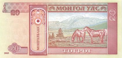 Mongólia 2002-2007. 10M, 20M, 50M, 5T, 10T (6x), 20T (2x) T:I
Mongolia 2002-2007. 10 Mongo, 20 Mongo...