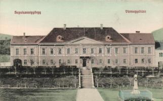 Sepsiszentgyörgy county hall (pinhole)