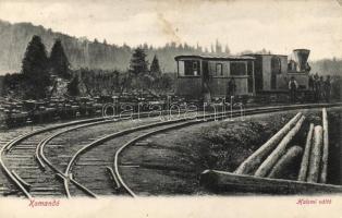 Komandó railroad switch (small tear)