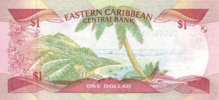 Kelet-Karibi Államok 1985-88. (DN) 1$ T:I
East Caribbean States 1985-88. (ND) 1 Dollar C:Unc