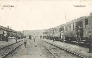 Királyháza railway station (Rb)
