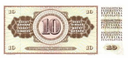 Jugoszlávia 1968-1994. 10D (6x) + 20D (2x) + 50D (2x) + 100D (4x) + 1000D T:I
Yugoslavia 1968-1994. ...