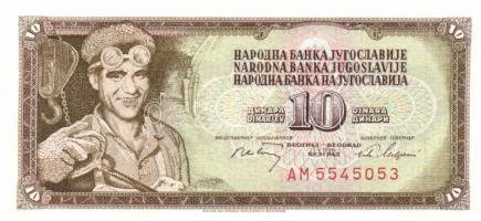 Jugoszlávia 1968-1994. 10D (6x) + 20D (2x) + 50D (2x) + 100D (4x) + 1000D T:I
Yugoslavia 1968-1994. ...