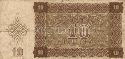 Horvátország 1941. 10K + 500K + 1000K + 1943. 5000K T:III,III-
Croatia 1941. 10 Kuna + 500 Kuna + 10...