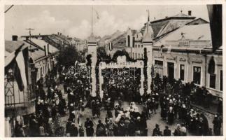 Tiszaújlak entry of the Hungarian troops
