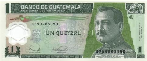 Guatemala 2006. 1Q (3x) egyugrású sorszámokkal T:I Guatemala 2006. 1 Quetzal (3x) C:Unc