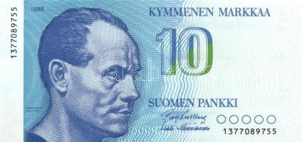 Finnország 1986. 10M T:I Finland 1986. 10 Markkaa C:Unc