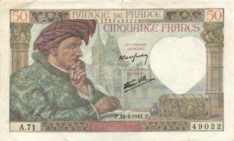Franciaország 1941. 50Fr + 1943. 5Fr + 1944. 10Fr T:II-,III
France 1941. 50 Francs + 1943. 5 Francs ...