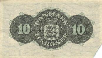 Dánia 1943. 10K "T" + 1947. 10K "H" T:III,III-(sarokhiány)
Denmark 1943. 10 Kron...
